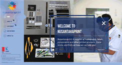 Desktop Screenshot of nusantaraprint.com